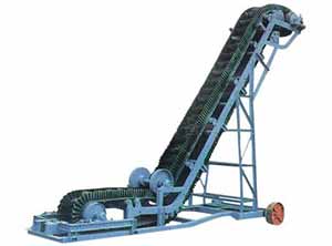 大傾角皮帶輸送機(jī)