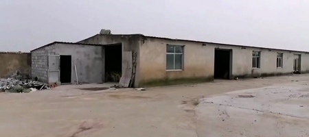 安微徐州客戶的有機肥生產(chǎn)線廠房正在籌建中