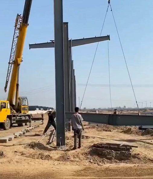 雞糞有機(jī)肥生產(chǎn)線廠房籌建圖