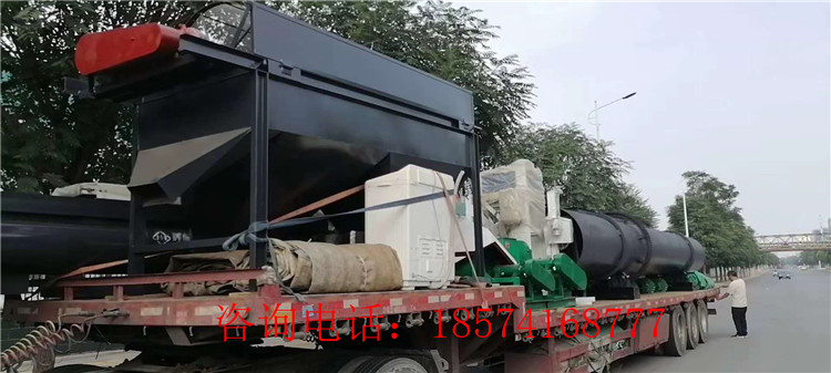 惠州客戶有機肥生產(chǎn)線發(fā)貨現(xiàn)場:第二車