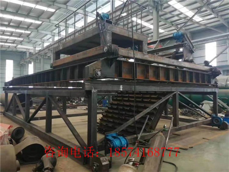 鏈板翻拋機(jī)的生產(chǎn)現(xiàn)場