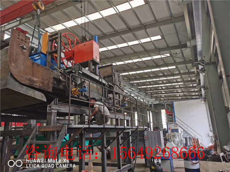 污泥翻拋機(jī)的加工制造現(xiàn)場