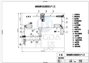 湖南湘潭有機(jī)肥粉狀生產(chǎn)線 發(fā)酵罐