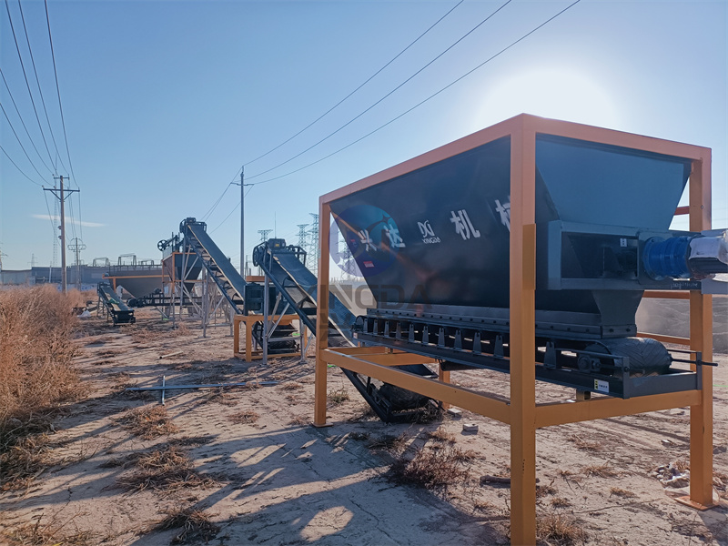 年產(chǎn)2萬(wàn)噸免烘干生產(chǎn)線安裝現(xiàn)場(chǎng)