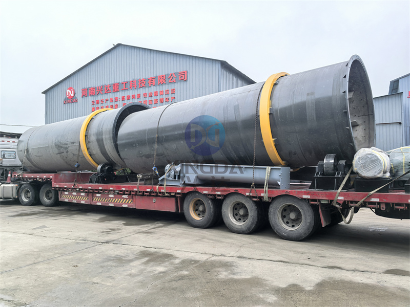 2.4米滾筒式烘干機(jī)發(fā)貨現(xiàn)場(chǎng)