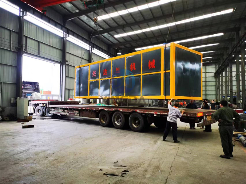 大容量有機(jī)肥發(fā)酵罐發(fā)貨現(xiàn)場