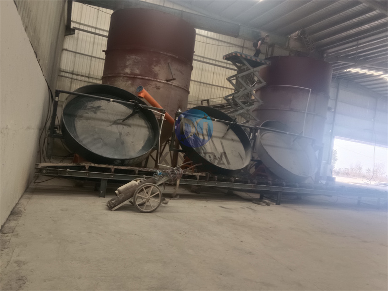 貓砂有機肥生產(chǎn)線設備安裝現(xiàn)場