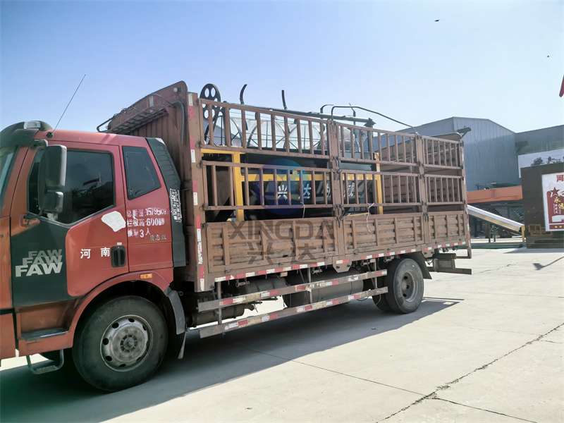 滾筒篩分機(jī)發(fā)貨現(xiàn)場(chǎng)